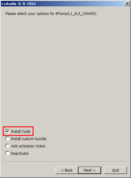 RedSn0w(��ѩԽ������) V0.9.15b3 ������